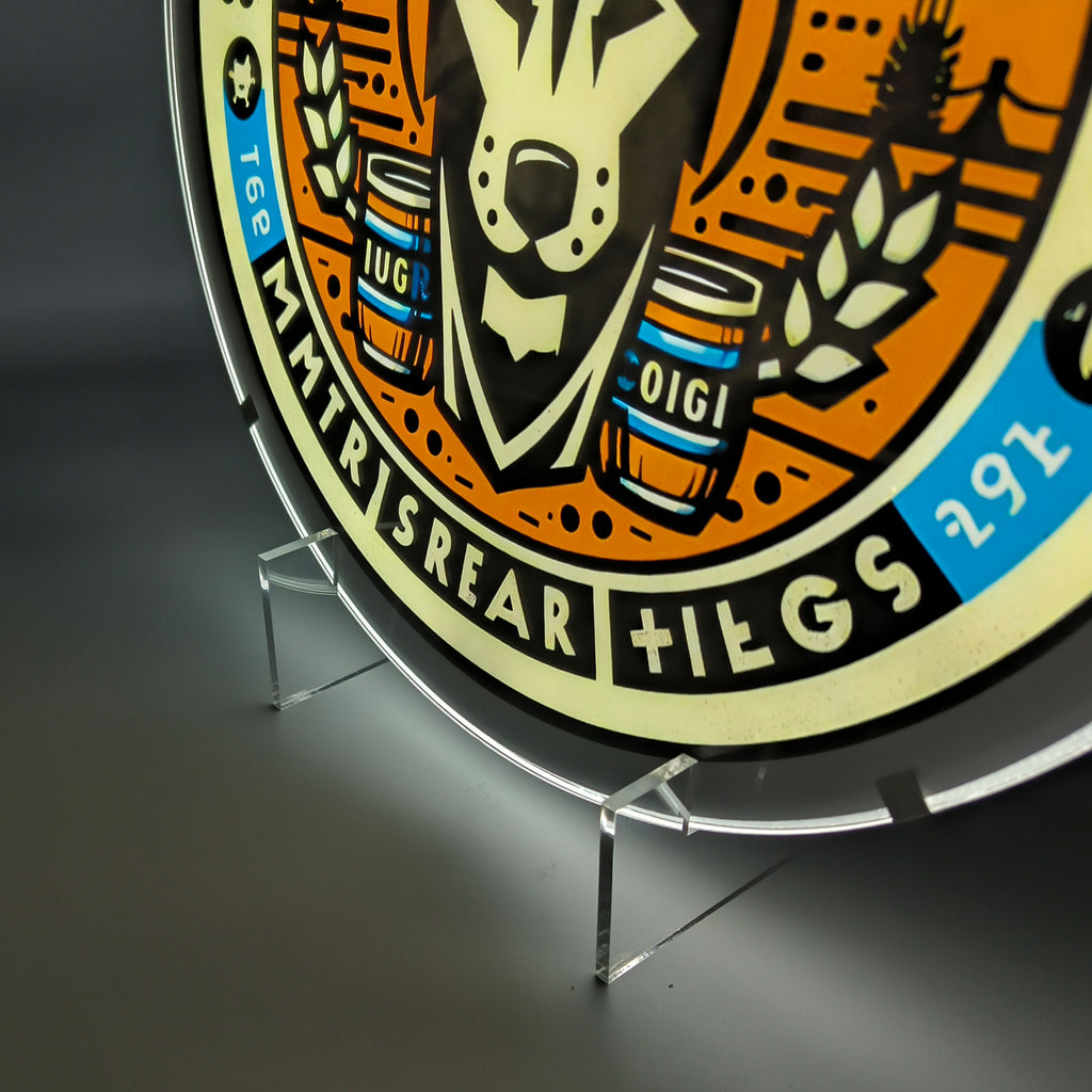 Slimline Generic LED Signs (Circular Shape)