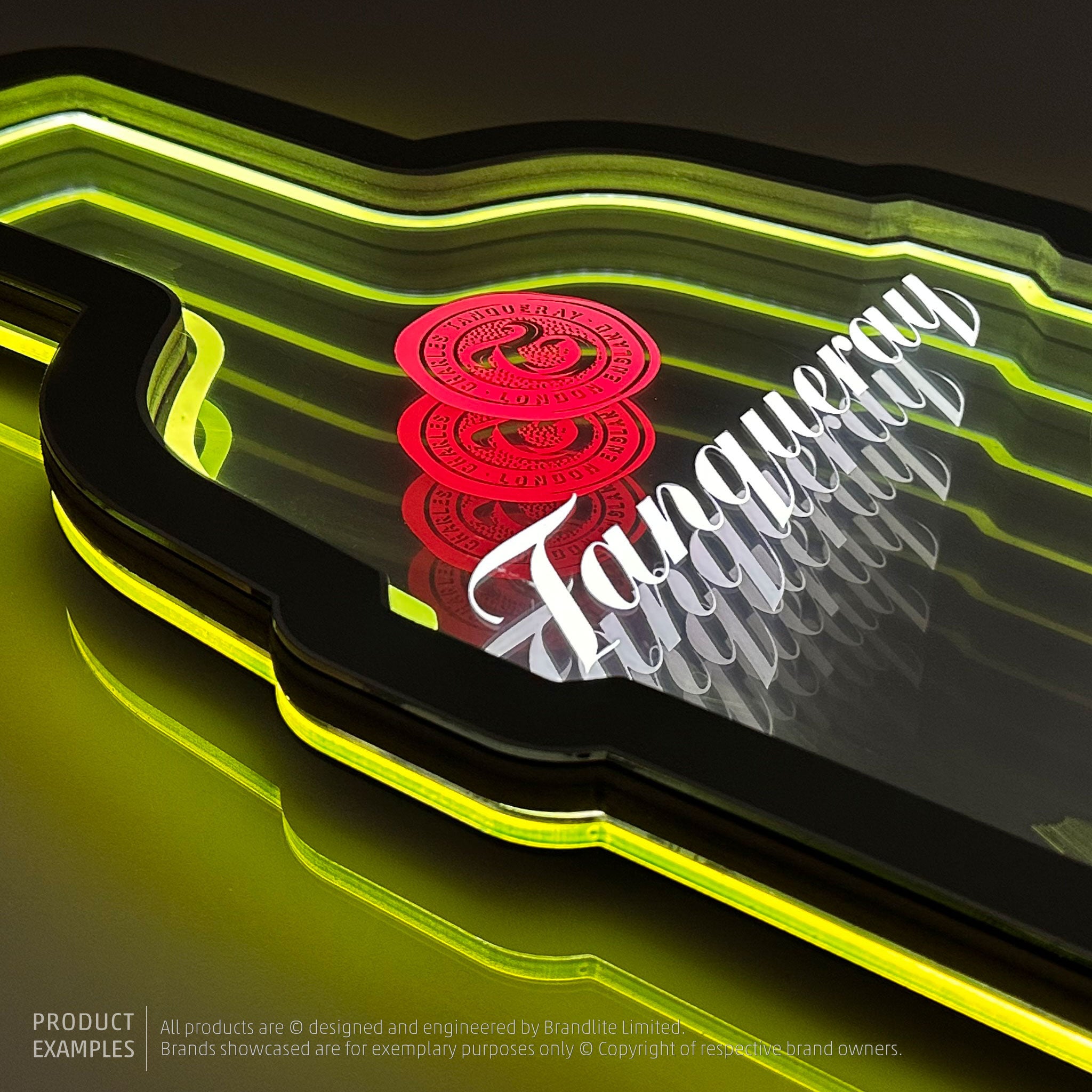 Slimline Infinity Mirror LED Signs (Custom Made)