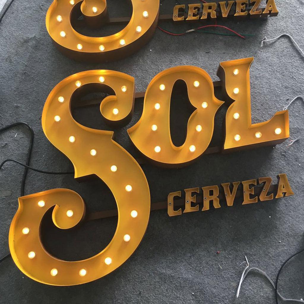 Vintage Marquee LED Signs (Custom Made)
