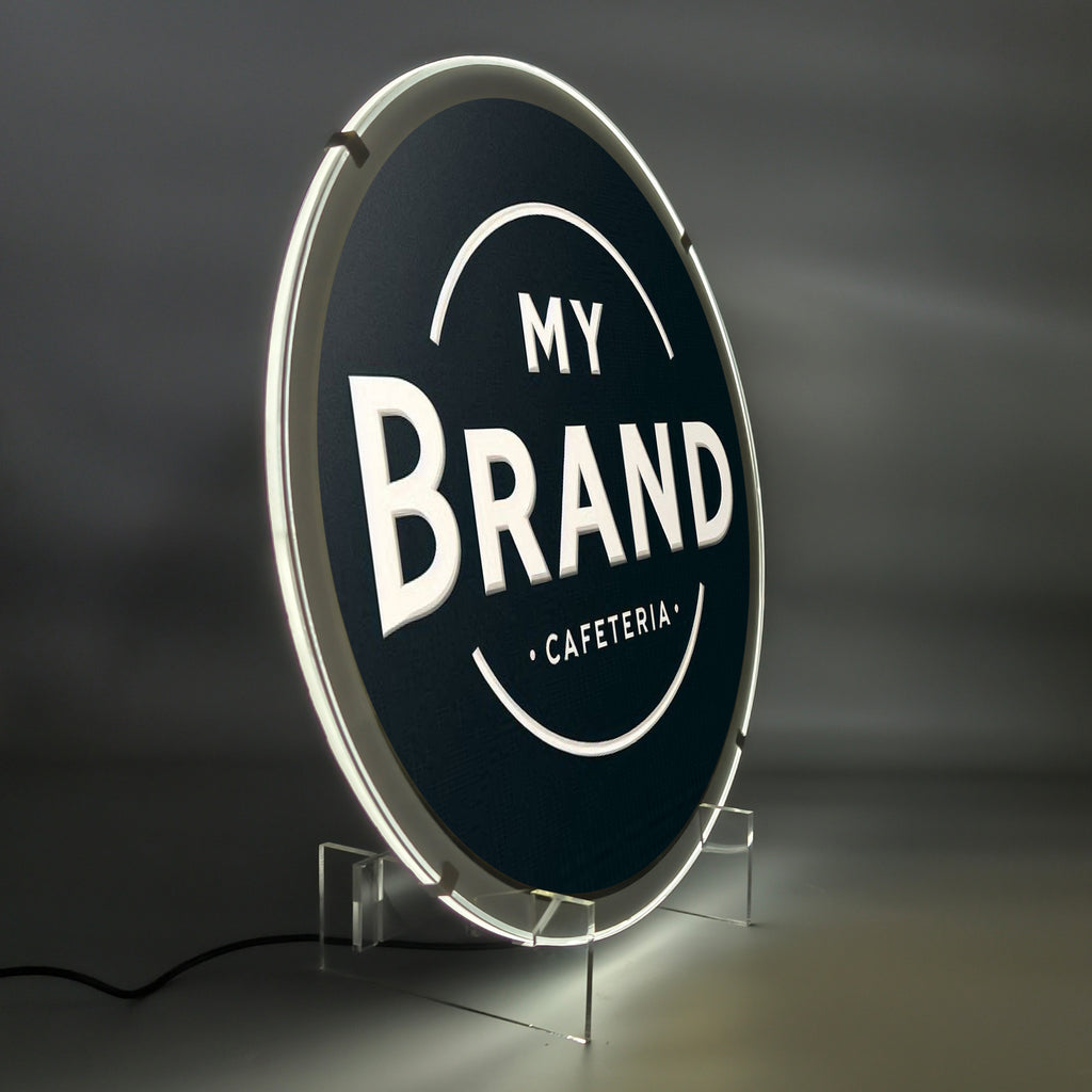 Slimline Generic LED Signs (Circular Shape)