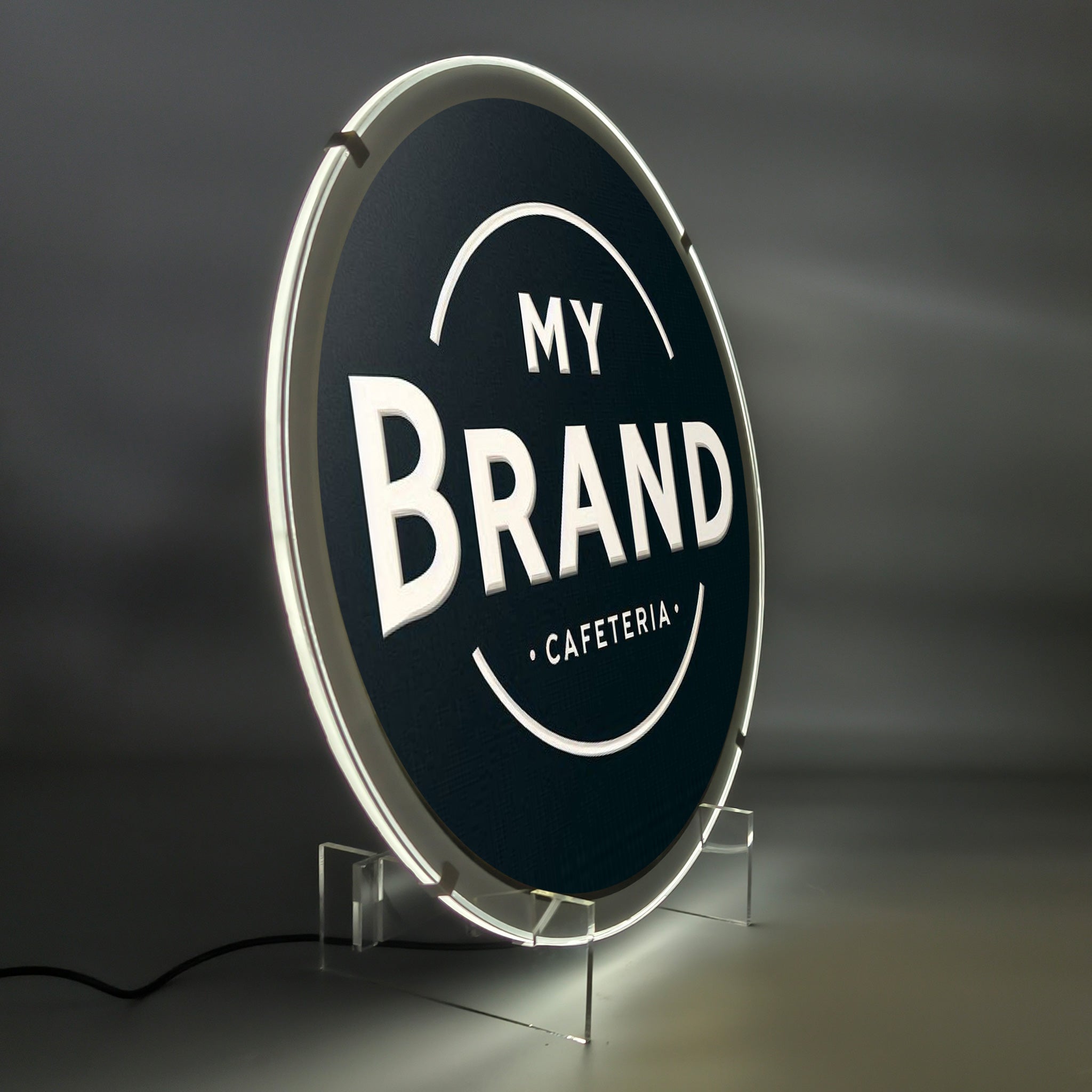 Slimline Generic LED Signs (Circular Shape)