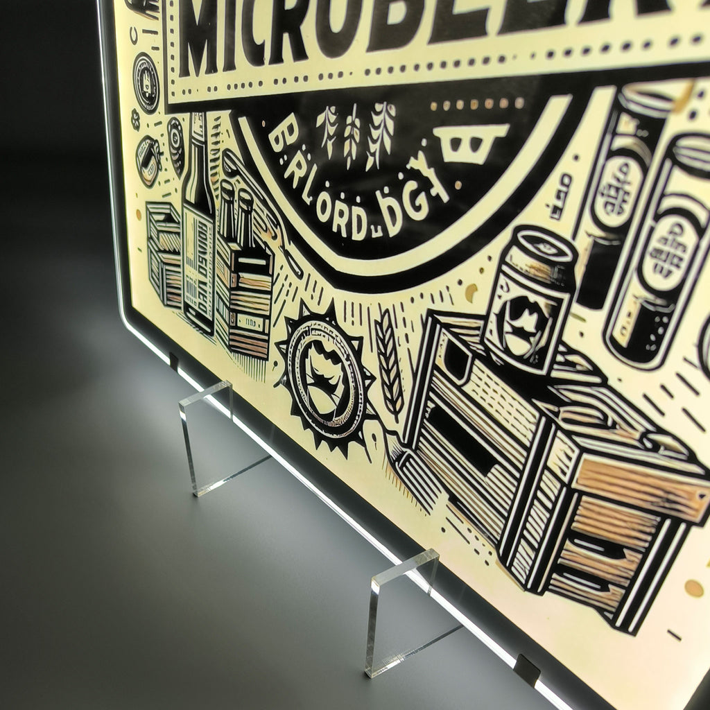 Slimline Generic LED Signs (Square Shape)