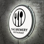 Slimline Generic LED Signs (Circular Shape)